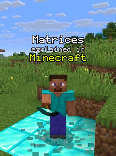 Matrices Explained in Minecraft