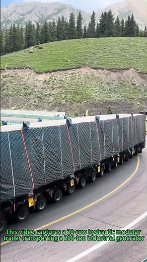 Hydraulic Multi-Axle Trailer Tech: Moving 200-Ton Loads Safely