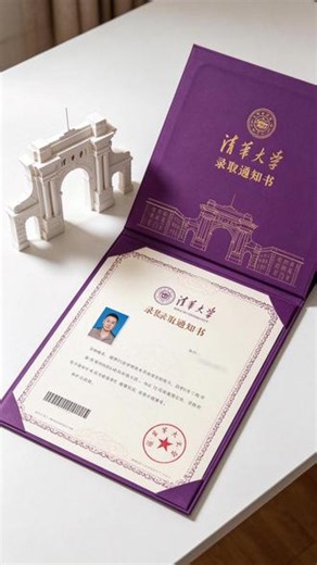 #清华大学录取通知书 #清华大学证书 #清华大学研究生录取通知书 抖音圆了我一个美梦，😂😂😂😂