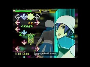 Dance Dance Revolution X Butterfly 60fps