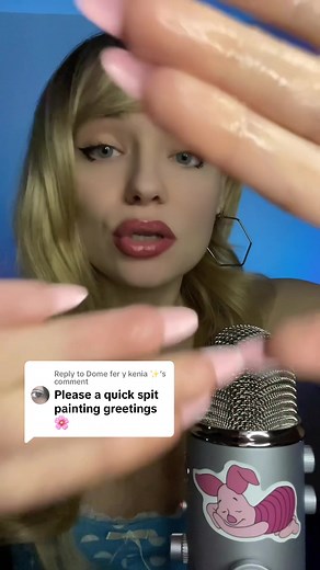 Quick Cleaning Before Date: ASMR Spit Painting with Extra Saliva