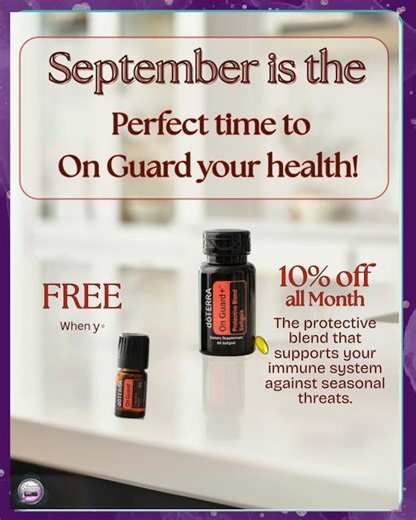 September doTerra Essential Oils