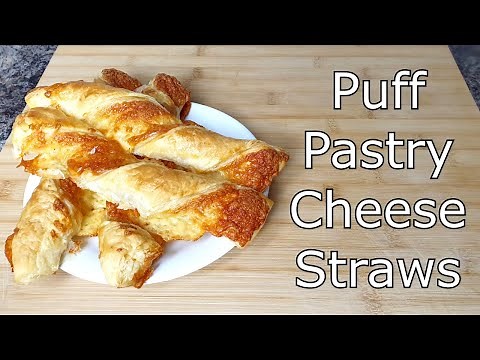 How to make Puff Pastry Cheese Straws