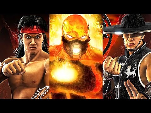 MORTAL KOMBAT Full Movie Complete Saga MK5, MK6, MK7, MK8 All Cutscenes Full Story 4K 60FPS HD