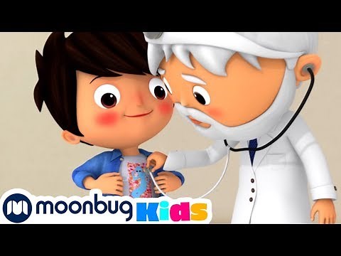 Going To the Doctors! | Learning Videos | Kids Videos ABCs 123s | Moonbug Kids After School