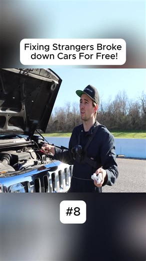 Fixing Strangers' Broken Down Cars for Free