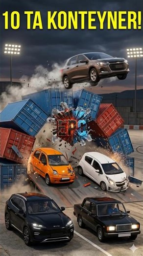 BYD konteynerlardan o'ta oladimi? #beamngdrive