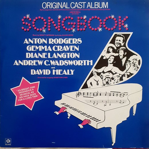 Monty Norman, Julian More, Anton Rodgers, Gemma Craven, Diane Langton, Andrew C. Wadsworth And David Healy - Songbook. Original Cast Album