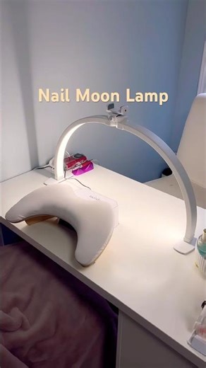 This nail desk light is a game changer!!Linked in Amazon storefronts #nailtech #naillamp #naillight
