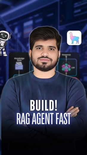 RAG doesn’t have to be hard 🤖 LlamaIndex makes building smart, data-aware agents simple and fast Connect your data. Power your agent. Build smarter AI. #RAG #llamaindex #aiagents #aiengineering #naveed #naveedsarwar #techloset | Naveed Trainer
