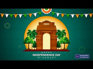 Happy independence day | 15 august motion graphics | Independence day motion graphics
