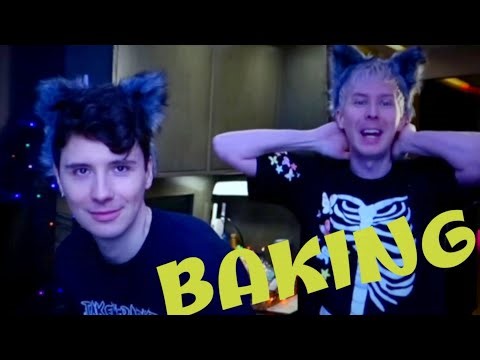 Dan and Phil baking having THAT energy for 12 years