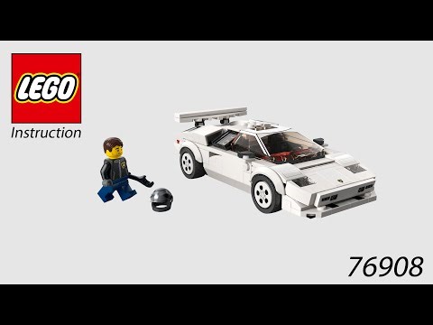 LEGO Instruction - Speed Champions - 76908 - Lamborghini Countach