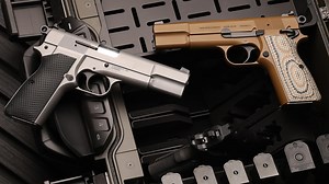 First Look: Tactical Gray and Coyote Brown SA-35 Pistols - The Armory Life