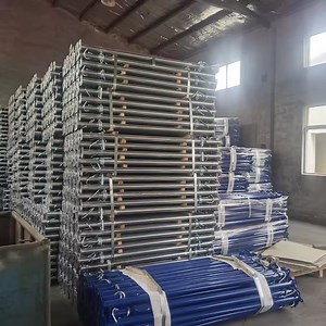[Hot Item] Scaffolding Base Jack Shoring Coated Adjustable Steel Props Jack for Scaffolding System