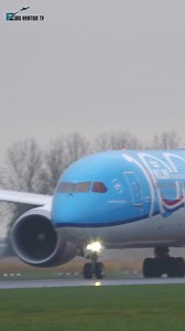 KLM Boeing 787 {100} Years livery Takeoff 🛫 At Amsterdam Schiphol Airport KLM Royal Dutch Airlines #aviation #aviationvideo #aviationdaily #aviation4u #aviationlovers #aviationgeek #aviationlife #dailyaviation #klm #boeing #boeing787 #amsterdam #schiphol #planespotting #viral #instagramaviation #aviationgoals #closeup #takeoff #runwayviews 📹 ©: Euro Aviation TV | Euro Aviation TV