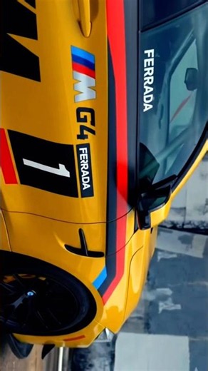 Insane BMW M4 GT4 Transformation! 🏎️💨 #ytshorts #bmw #supercars