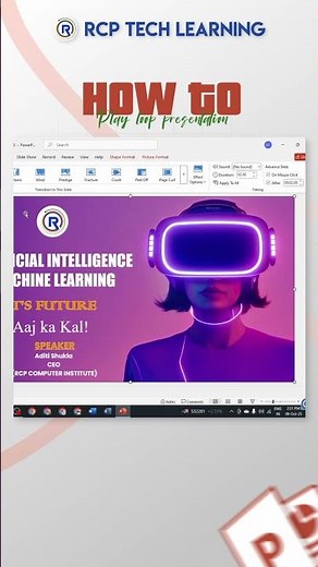 PowerPoint Loop Slideshow Hindi 2025 | Slides Auto Repeat Without Closing