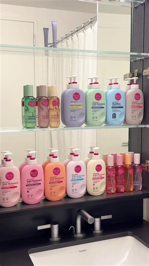 gotta catch 'em all 😉 which scent are you wearing today? #eosproducts #eosbodymist #vanillacashmere