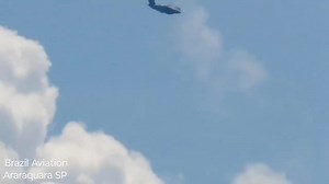 The Hungarian Air Force's first KC390 Millennium performed maiden flight today at the Embraer facility in Gavião Peixoto. 🎥 Credit : Brazil Aviation Araraquara SP https://www.youtube.com/watch?v=z_EVb3j0zEg&t=39s | FL360aero