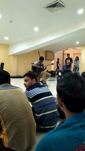 College guitar performance (Gratitude,Amin toofani) (IIITDM Jabalpur)(IIITDMJ)