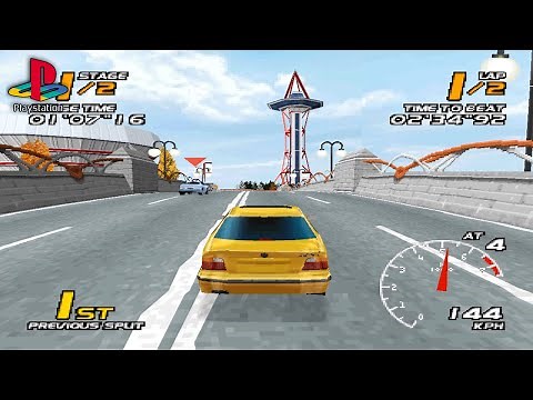 Vanishing Point (PS1 Gameplay)