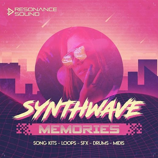 Synthwave Memories sample pack by Resonance Sound