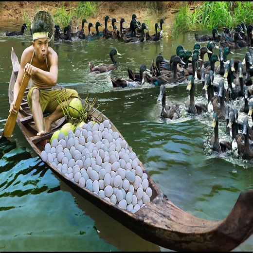 Find lots of egg duck cook duck with coconut Eating delicious - Amazing Cooking #reelsvideoシ #reelsfbシ #reelsviralfb #cooking #love #reels #chef #survival #Amazing #food #yammyfood | Amazing Cooking