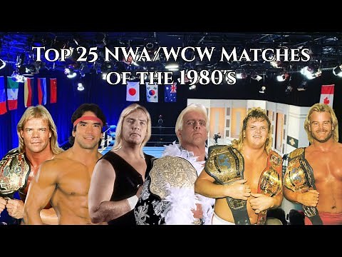 Top 25 NWA/WCW Matches of the 1980's