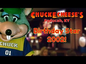 Chuck E. Cheese’s Paducah, KY Birthday Star 2002! (Archive)