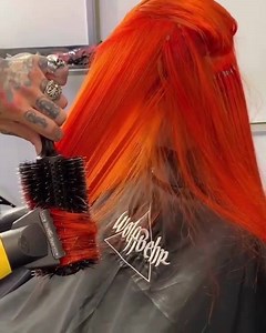 50K views · 627 reactions | Orange you glad we shared this #hairtutorial ⁣⁣ ⁣⁣ Gorgeous orange hair by Alfredo Lewis Hair and Philip Wolff who used Matrix Professional Haircare & Color Lightmaster and SoColor Cult Orange Alert.⁣⁣ Buy 6 color tubes of SoColor, SoBlur, SoBoost, Colorsync or Logics & receive a FREE Matrix 32 oz developer this month at CosmoProf where you are #licensedtocreate ⁣#repost | CosmoProf | Facebook