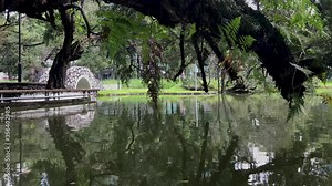 Toa Payoh Town Park in a sunny day. Singapore garden city