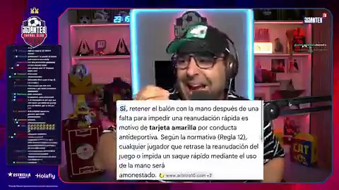 📺 DIRECTO @JijantesFCA los que se quejan de la amarilla a Camavinga... aquí estamos para refrescar el reglamento Información de servicio🔗 https://t.co/OGW0AKAWMl
