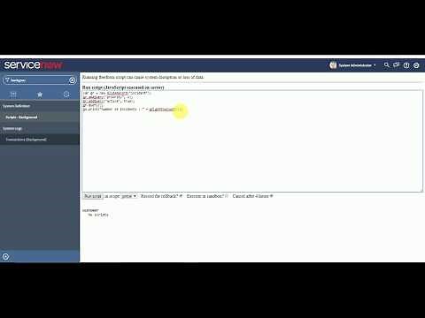 GlideRecord - Query [ServiceNow]