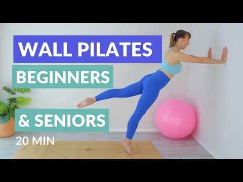 Wall Pilates Workout for Beginners and Seniors | 20 minute Standing Workout for Full Body Strength
