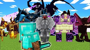 I Fought Minecraft's Strongest Bosses!