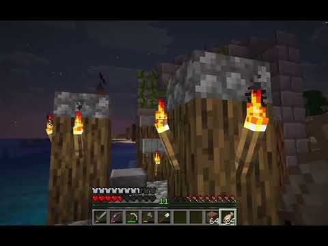 Playing on my brother's minecraft server #4