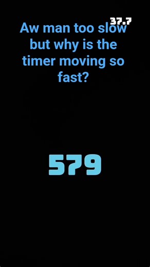 why is moving so fast?(no speed up)
