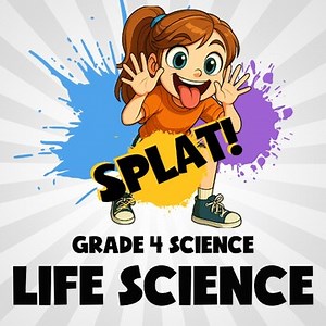 Life Science SPLAT! Science Game - No Prep Grade 4 Review
