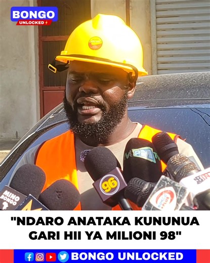 eUnloked: @issa_tambuu_magari Amedai Kuwa @ndaro__ Anataka Kununua Gari Aina Ya Benz Ambayo Inathamani Ya Shilingi Milioni 98. Full Interview Ipo Kwenye YouTube Channel Ya PMTV TWO #Bongounlocked