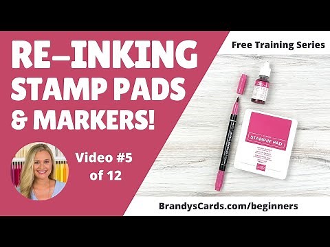 How You Can Re-Ink Stamp Pads & Markers Remarkably Easy