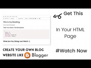 How To Add TinyMCE Editor in HTML | Blog Editor | WYSIWYG Editor | Coding Wala