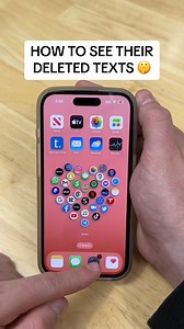 1M views · 4.8K reactions | Life hack to see someone's deleted messages on their iPhone  #iphonetips #iphonetricks #iphonehacks #lifehacks #lifetips | Amin Tips 2 | Facebook