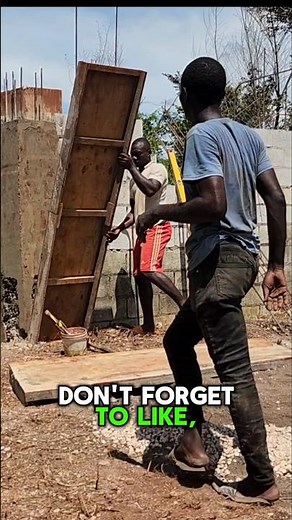 How to Set Up Wooden Formwork for Concrete Columns Like a Pro! 🏗️🔥