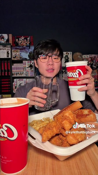 Raising Canes Haul/Setup | Muk on main in bio #food #raisingcanes #friedchicken #fastfood #chickentenders