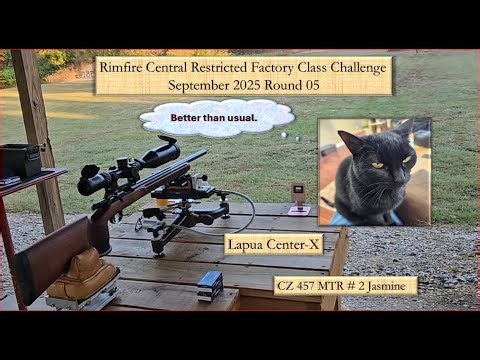 CZ 457 MTR Shooting 50-Yards Sept. RD 5: Rimfire Central Restricted Factory Class Challenge.