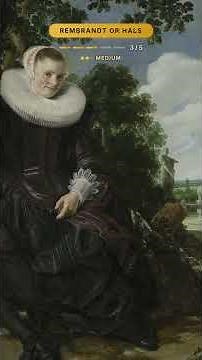 Rembrandt or Hals - Art Trivia Quiz #trivia #arttrivia #art