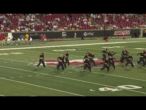 Sacred Heart, Assumption dance teams 2025 St. X vs. Trinity halftime performances