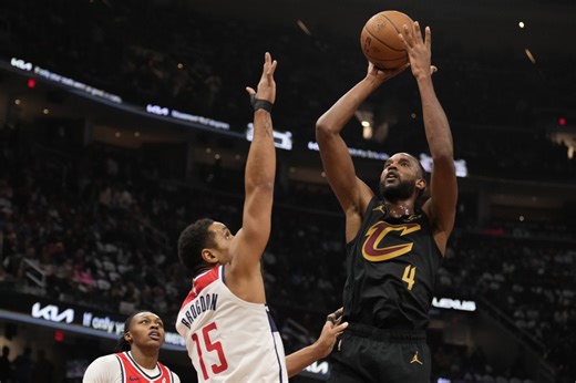 NBA-leading Cavaliers beat Wizards 118-87