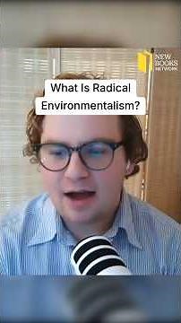 What Makes Environmentalism "Radical"? Thomas Zeitzoff Explains